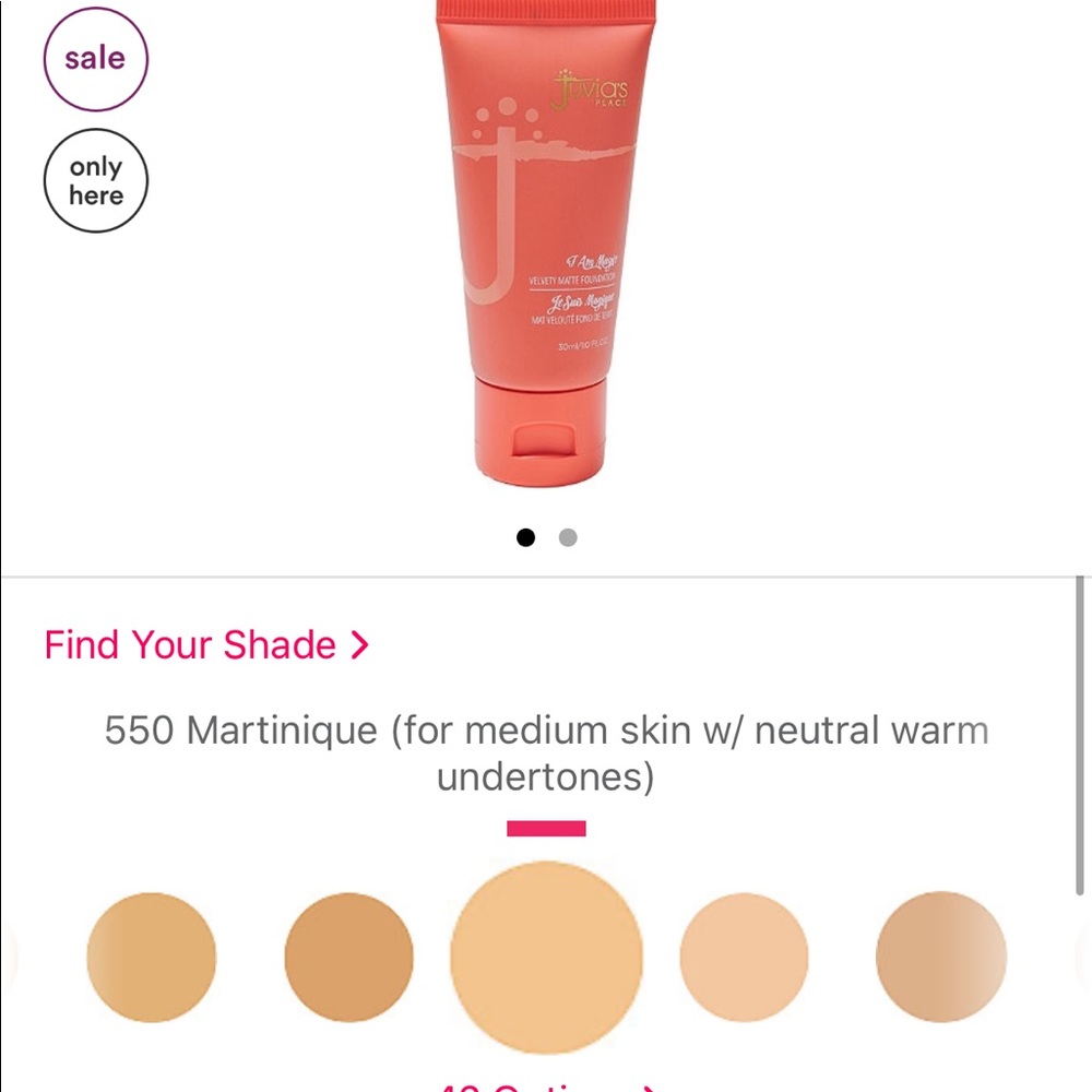 Juvia’s Place I Am Magic Foundation Shade 550